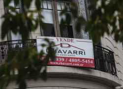 Cartel propiedad en venta